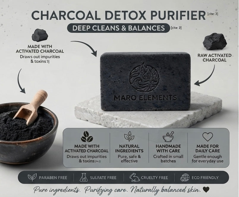 Eclipse Bar | Activated Charcoal Soap